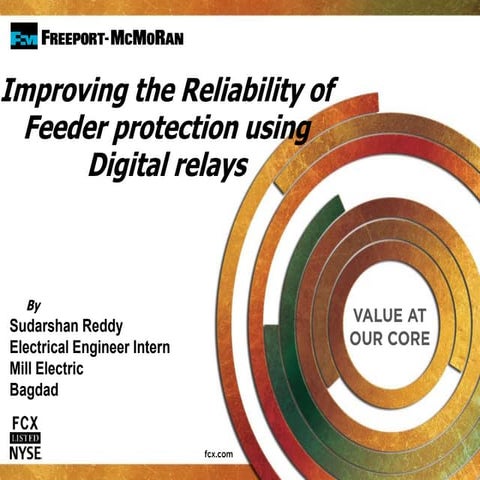 Improving the reliability of feeder protection using digital relays