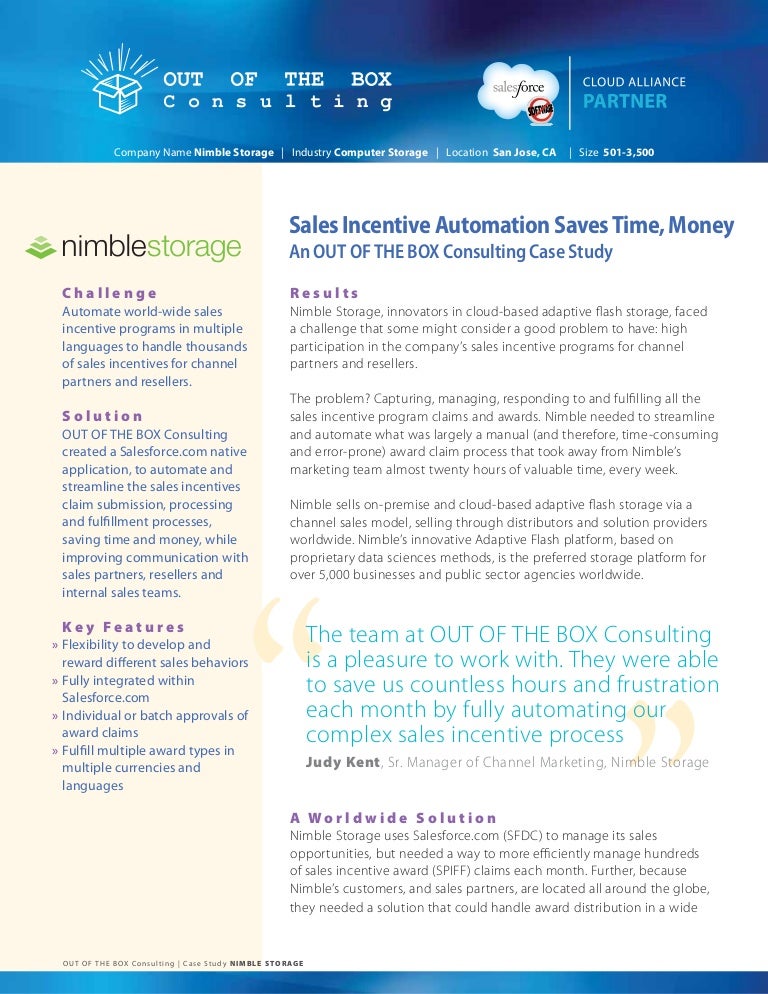 Nimble case study image