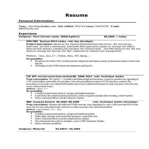 HanDehai_resume