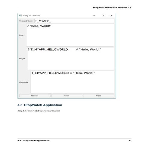 The Ring programming language version 1.8 book - Part 8 of 202