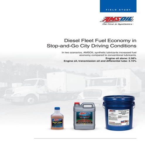 Diesel Field Study Stop and Go