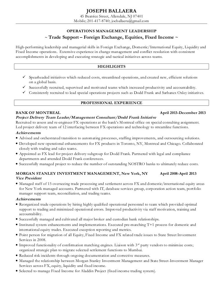 joe ballaera resume for merge