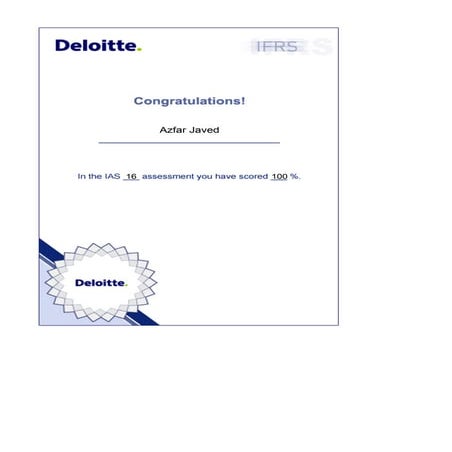 IAS 16 e-learning module