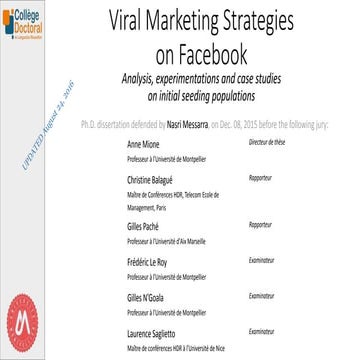 Soutenance Stratégie du marketing viral sur Facebook-v4_EN