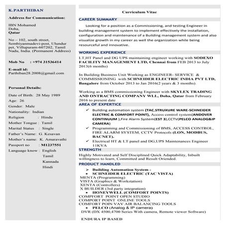 parthiban update resumeAPR