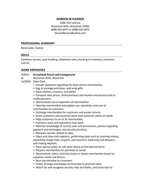 Resume PDF Resume PDF