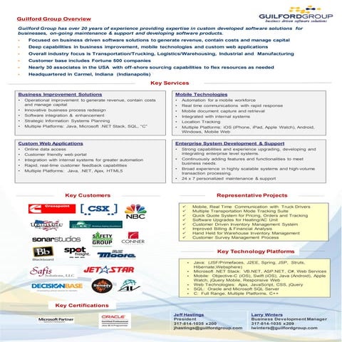 Guilford Group Company Overview