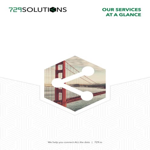 729 Solutions Helps Connect The Dots - Our Services At A Glance