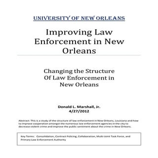 Master Thesis (Law Enforcement Coll...