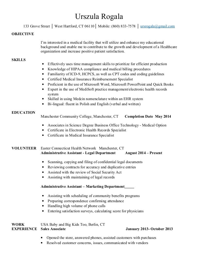 medical office specialist resumes