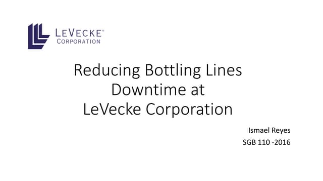 LSSGB Final Presentation