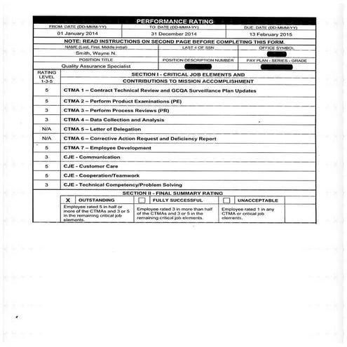 Performance Rating 2015 - Smith1