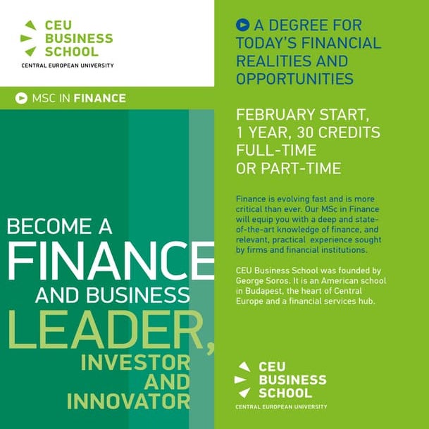 CEU MSc in Finance brochure__2015_2016