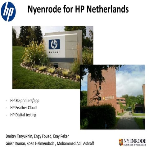 Nyenrode voor HP Nederlands