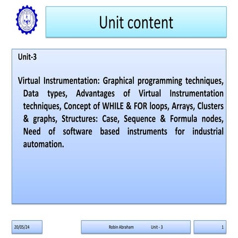 Sensor & Instrument  MODULE 3 REVISION PPT.pdf