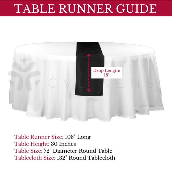 CV Linens Rectangular Table Overlay | PDF