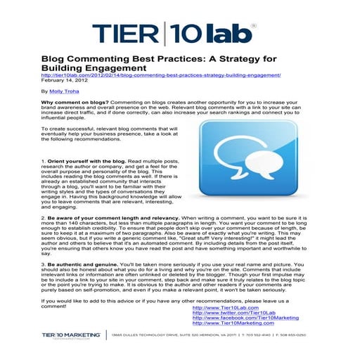 73 blog commenting best practices- a strategy for building engagement