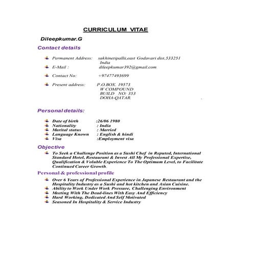 latest cv | DOCX