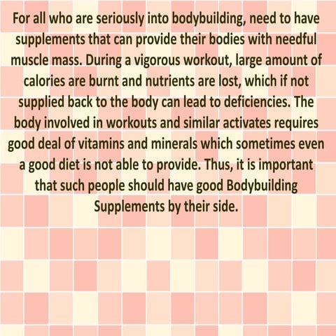 Synthol: For Utmost Body building