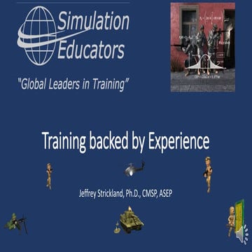 Training_backed_by_Experience | PPSX