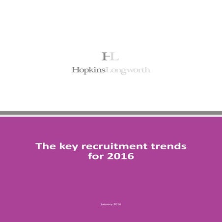 White Paper - Recruitment trends 2016