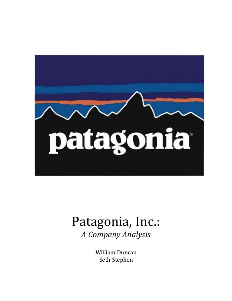 Patagonia Case Analysis