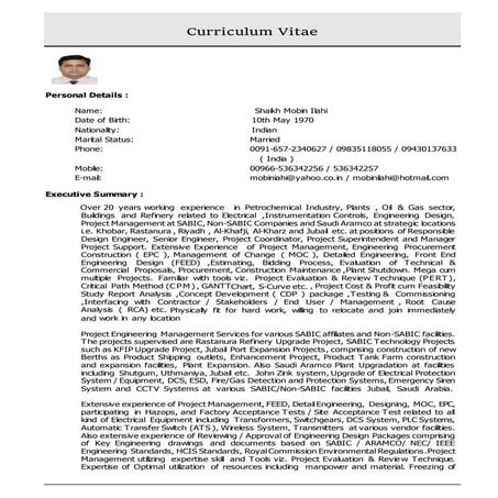 Curriculum Vitae