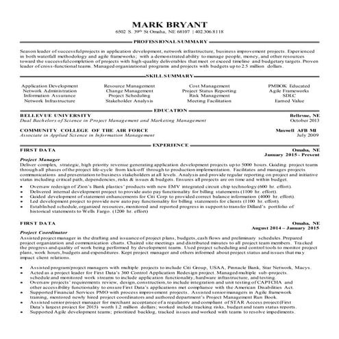MARK BRYANT- Just Resume | DOCX