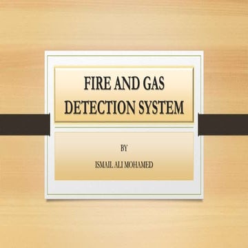 fire & gas detection system