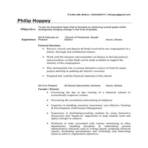 Hao Mai - CV | PDF