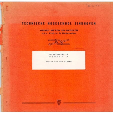 De bevolking in Wereld 3; Pieter van der Hijden; Stageverslag; Technische Hog...