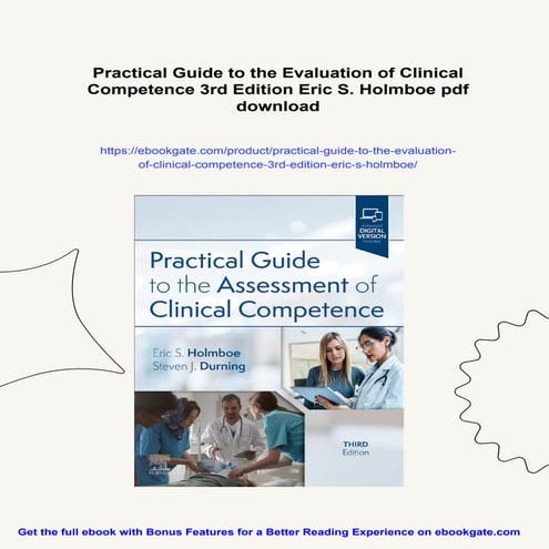 Practical Guide to the Evaluation of Clinical Competence 3rd Edition ...