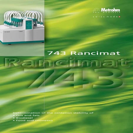 Tiamo software from Metrohm | PDF