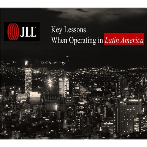 JLL Latam IFM Capabilities 2011 | PDF