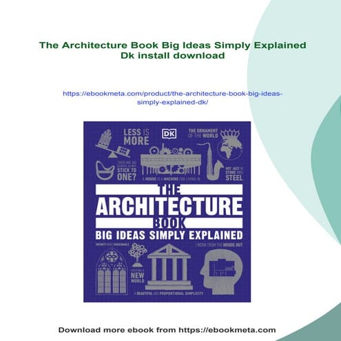 The Architecture Book Big Ideas Simply Explained Dk