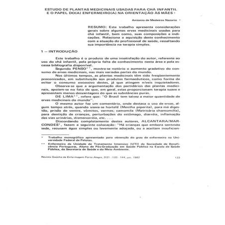 Plantas para chás de crianças!