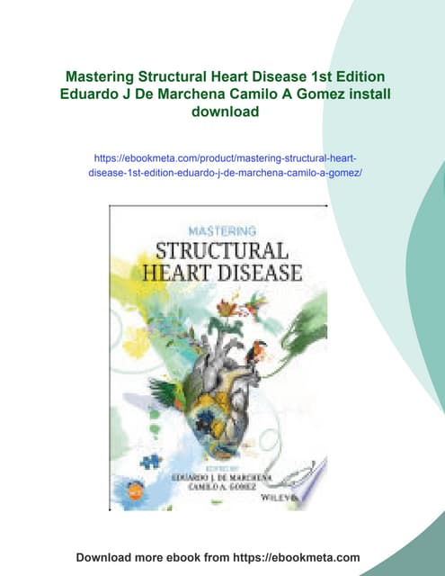 健康・医学 Mastering Structural Heart Disease Mastering Structural Heart Disease 1st Edition Eduardo J De