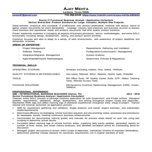 AjayMehta-Resume08012016
