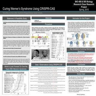 Werner's Syndrome Keara and Tianna ...