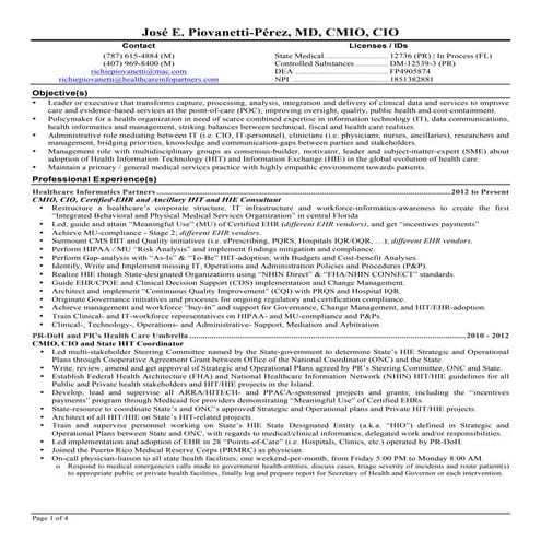 2016-05 Piovanetti Resume W-K Format #1 - HIP