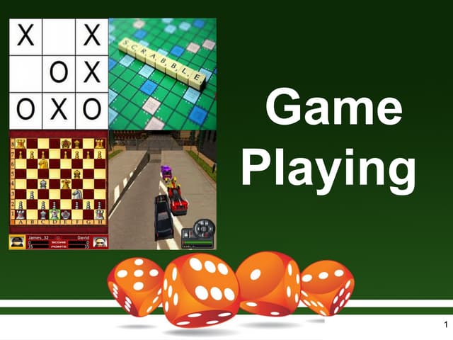 Game Playing 
