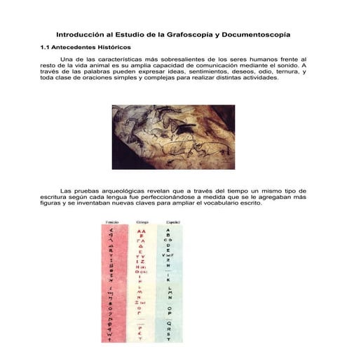 Grafoscopía | PPTX