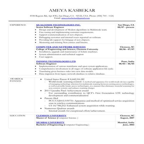 Ameya_Kasbekar_Resume