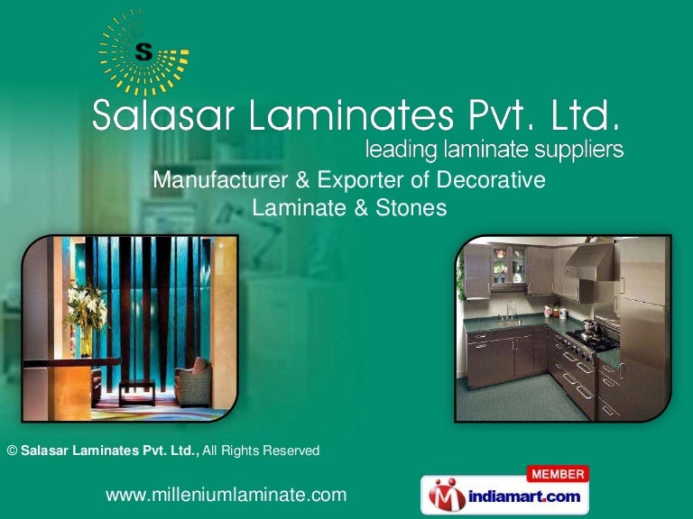 Salasar Laminates Pvt Ltd Ahmedabad India