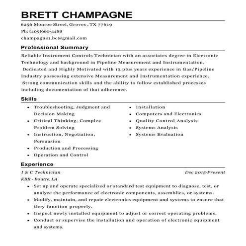resume+2016+(2) | PDF | Manufacturing Industry | Industries