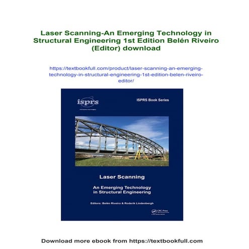 Laser Scanning-An Emerging Technology in Structural Engineering 1st ...