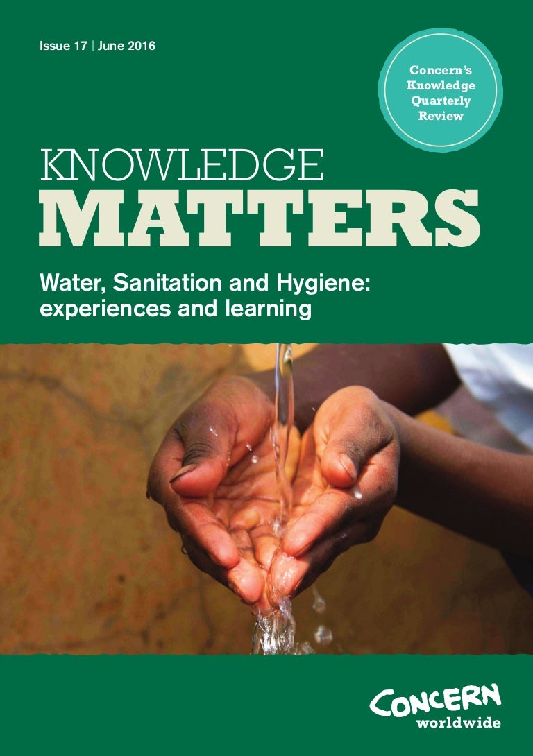 Knowledge Matters Issue 17 WASH Edition