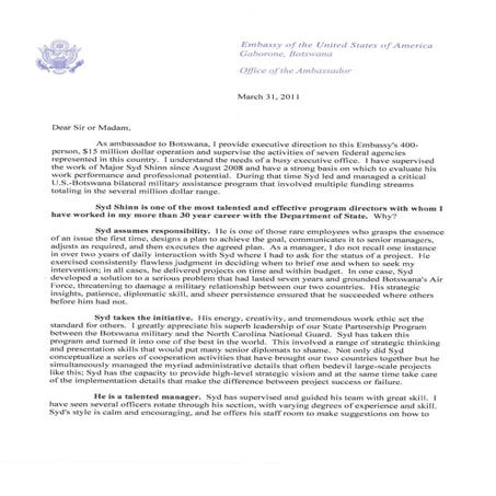 Reference Letter | PDF