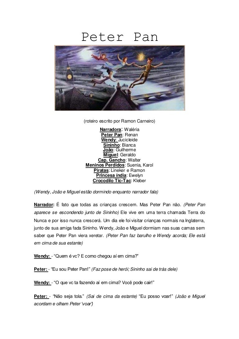 75746399 roteirodepeterpan