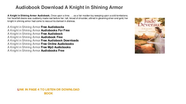 Audiobook Download Mp3 Free A Knight In Shining Armor Audiobook Download Mp3 Free A Knight In Shining Armor
